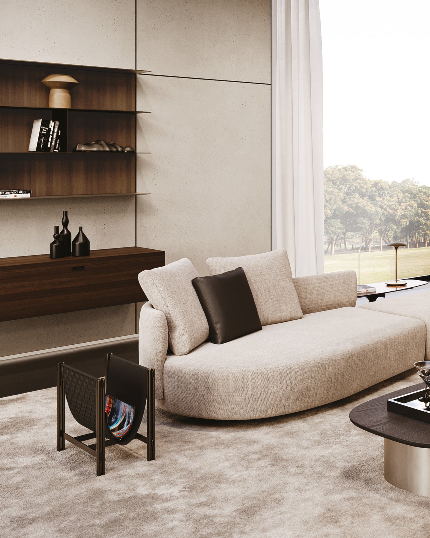 MISURAEMME | DENVER MAGAZINE RACK | $2,500.00