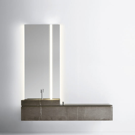 PURO 19.02 l washbasin & mirror by NOORTH