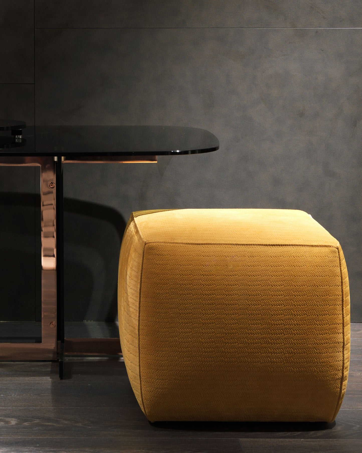 MISURAEMME | STONE CUBE POUF | $1,550.00