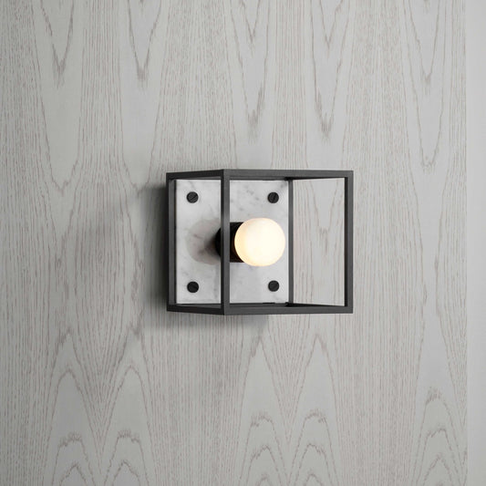 BUSTER AND PUNCH | SMALL CAGE LIGHT WHITE MARBLE - $627