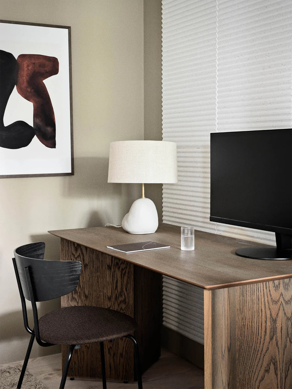 FERM LIVING | MINGLE TABLE TOP - RECTANGULAR - DARK VENEER | $1,269.00