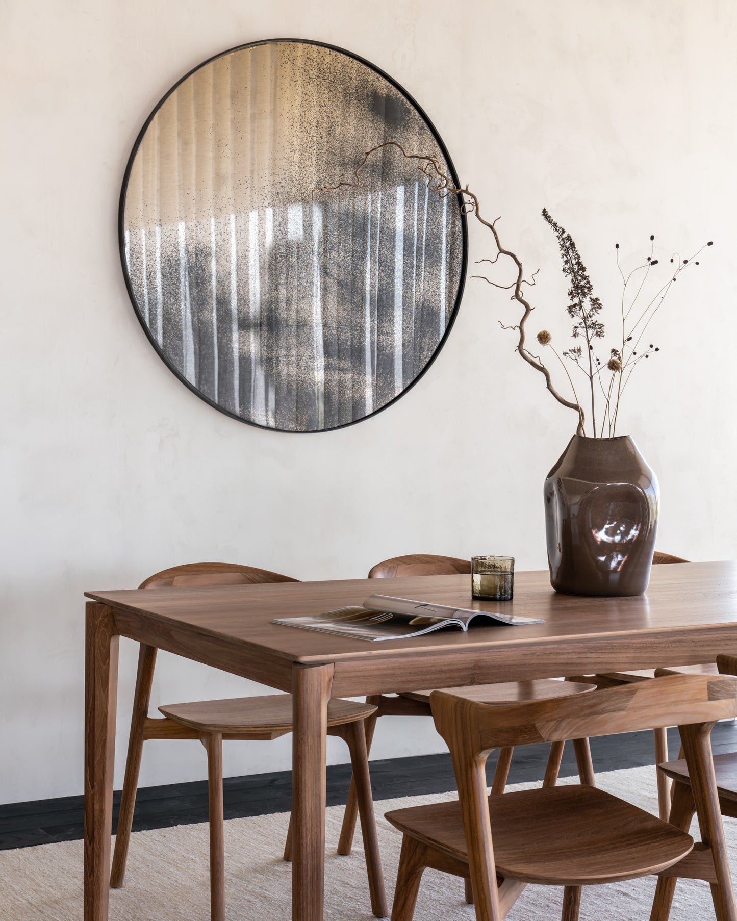 ETHNICRAFT AGED ROUND WALL MIRROR - BRONZE COPPER | $289.00 - $949.00