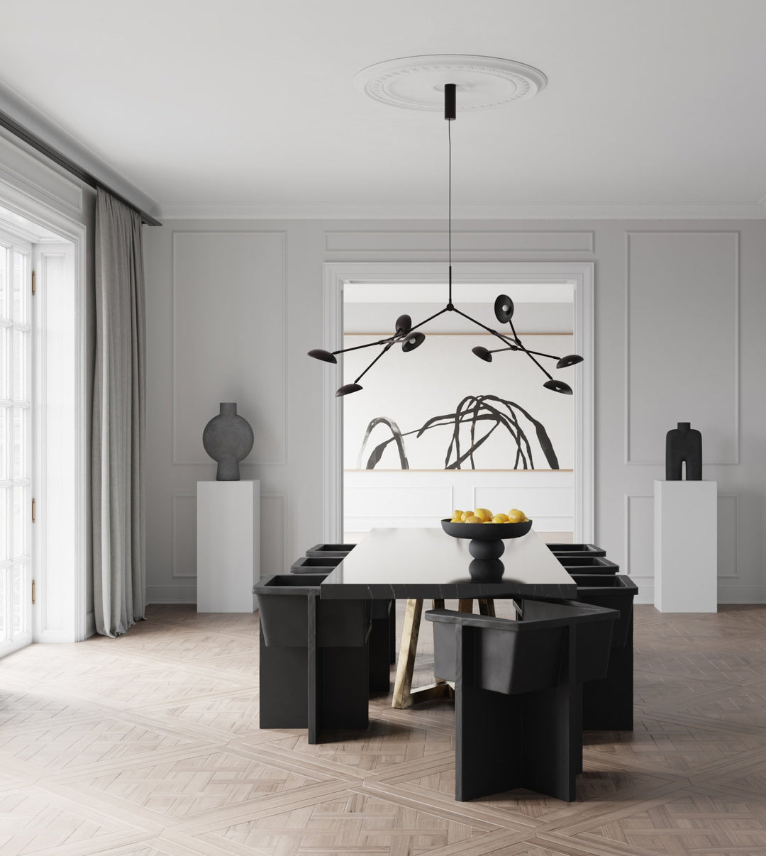 101 COPENAHGEN I DROP CHANDELIER I $1,695.00