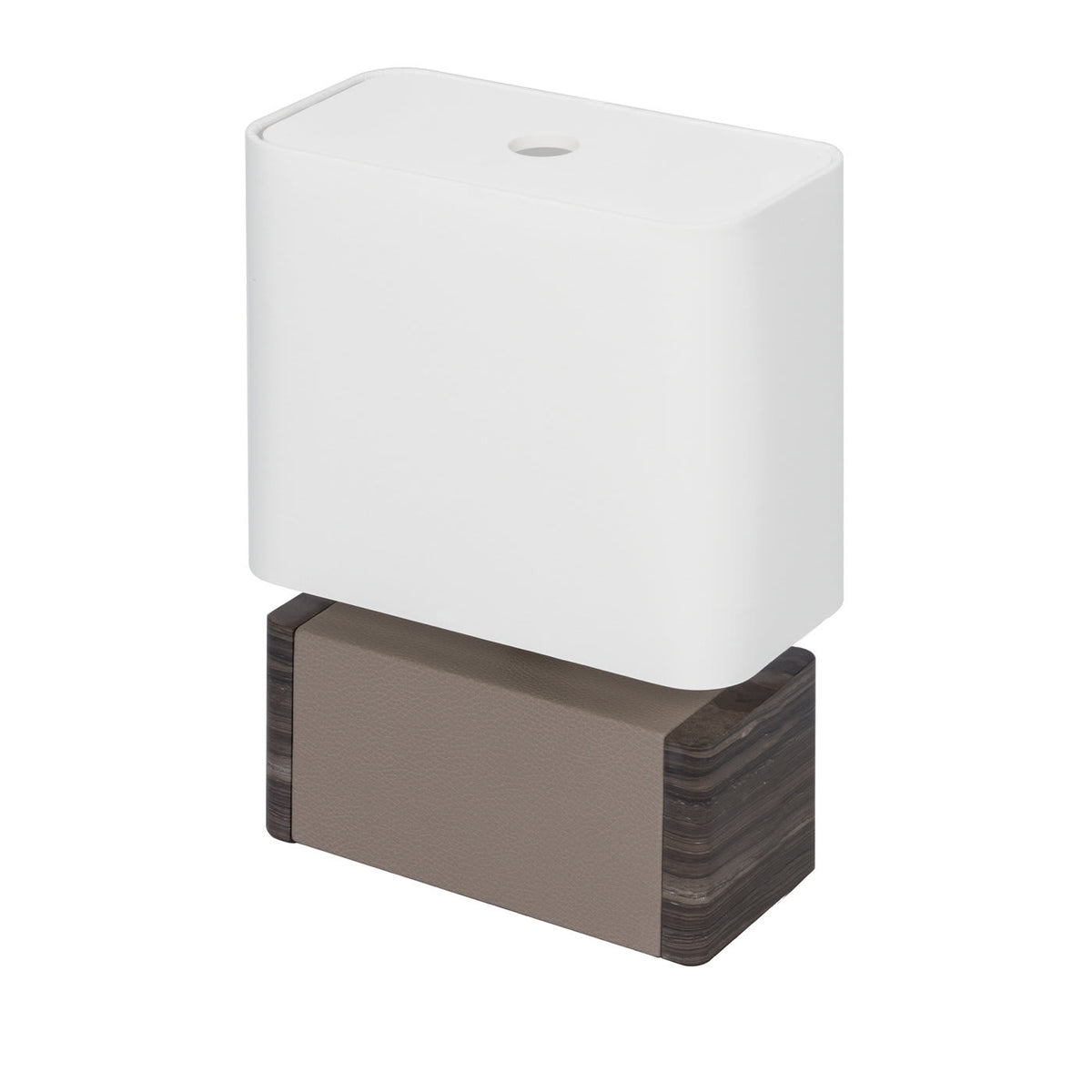 Polo Small Brown Eramosa Marble Table Lamp