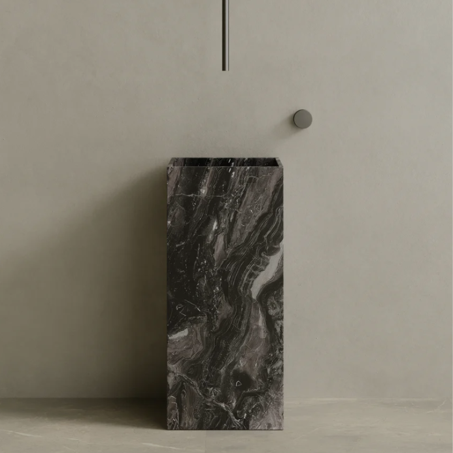 ELEMENTO BATH | QUARO HANDCRAFTER STONE PEDESTAL SINK | $3,313.20 - $6,894.80