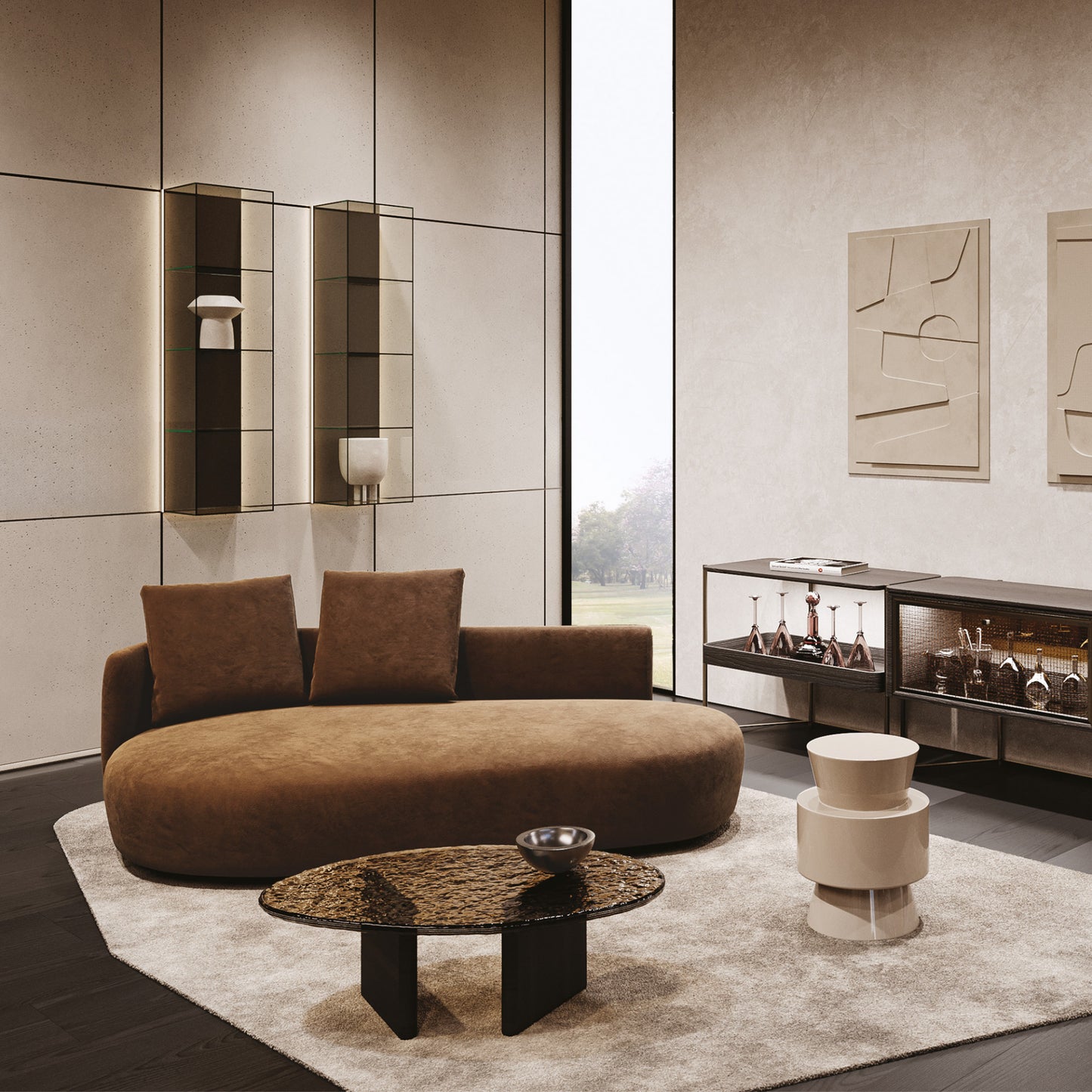 MISURAEMME | ROSE SMALL SOFA | $15,850.00