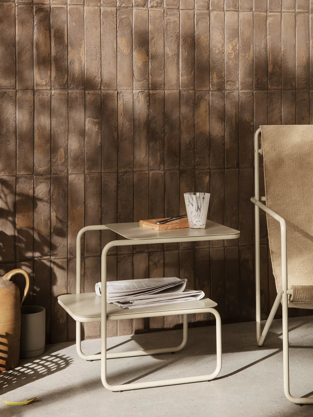 FERM LIVING | LEVEL SIDE TABLE - CASHMERE | $325.00