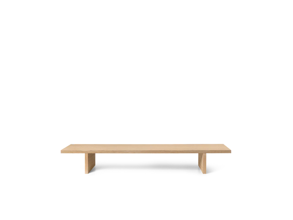 FERM LIVING | KONA DISPLAY TABLE - NATURAL OAK VENEER | $425.00
