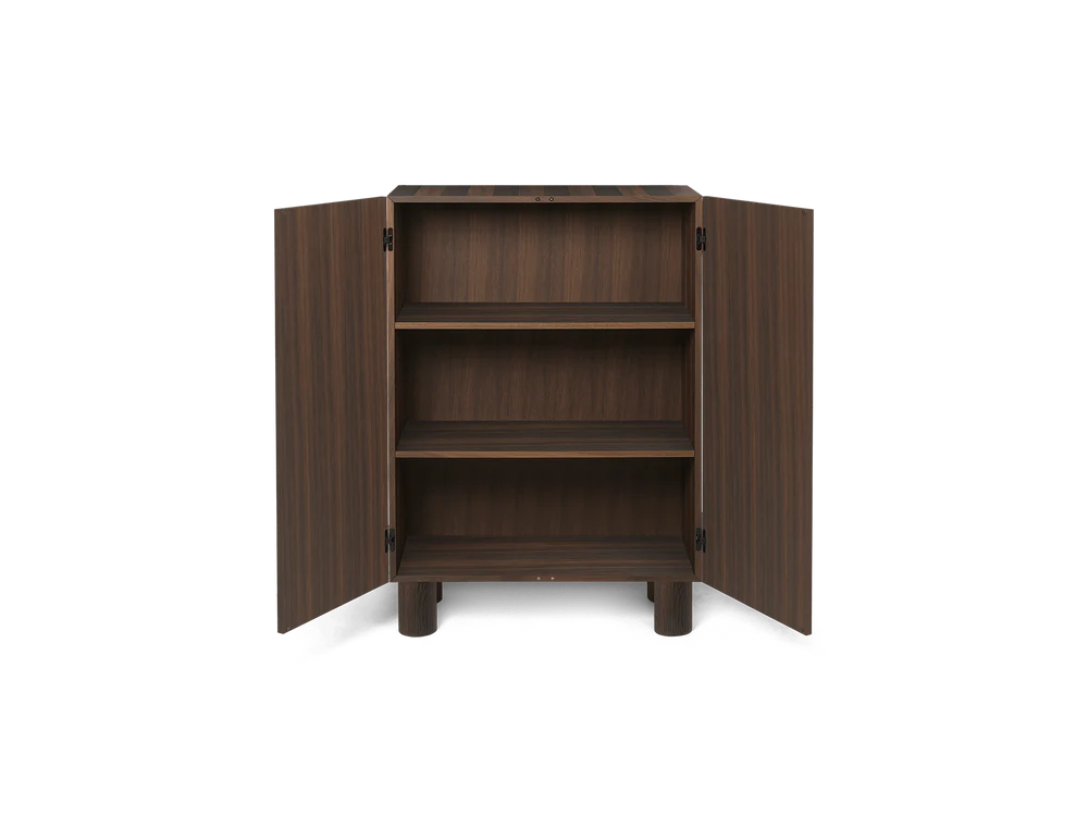 FERM LIVING | POST STORAGE CABINET - SMOKED OAK | $3,419.00