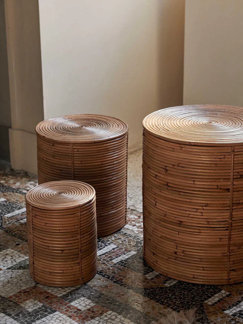 FERM LIVING | COLUMN STORAGE - SET OF 3 | $285.00