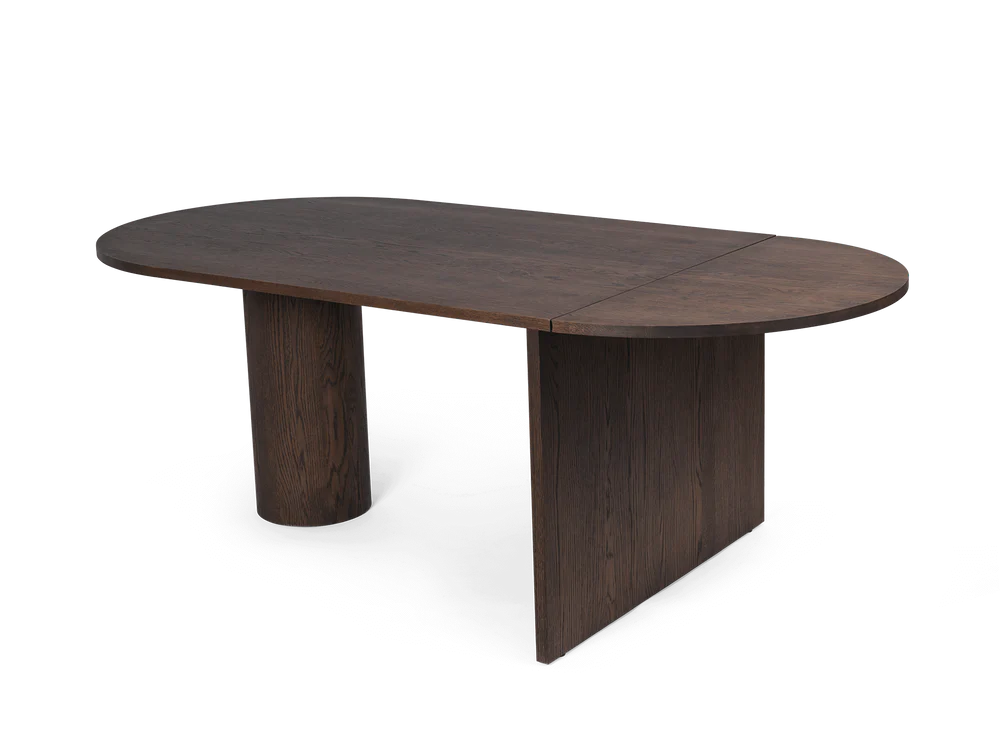 FERM LIVING | PYLO DINING TABLE - DARK STAINED OAK | $5,275.00