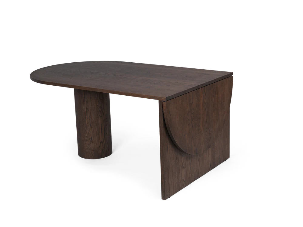 FERM LIVING | PYLO DINING TABLE - DARK STAINED OAK | $5,275.00