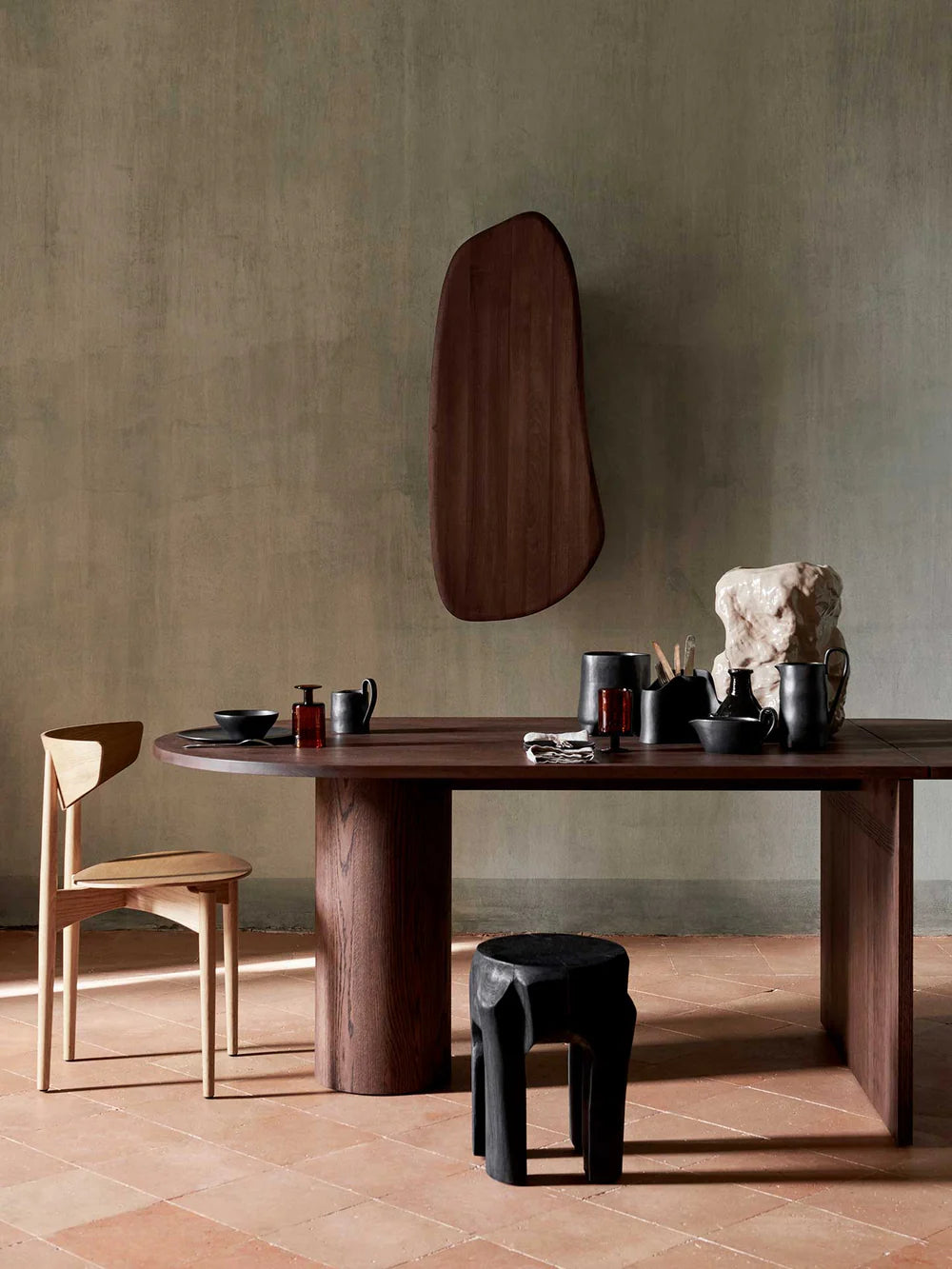 FERM LIVING | FEVE WALL CABINET - WALNUT | $1,565.00