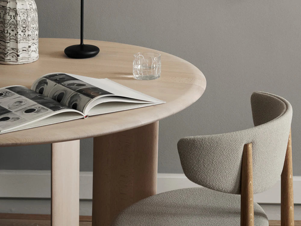 FERM LIVING | BEVEL TABLE - ROUND Ø117 | $1,955.00