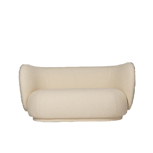 FERM LIVING | RICO SOFA 2 - NORDIC BOUCLE - OFF-WHITE | $5,079.00