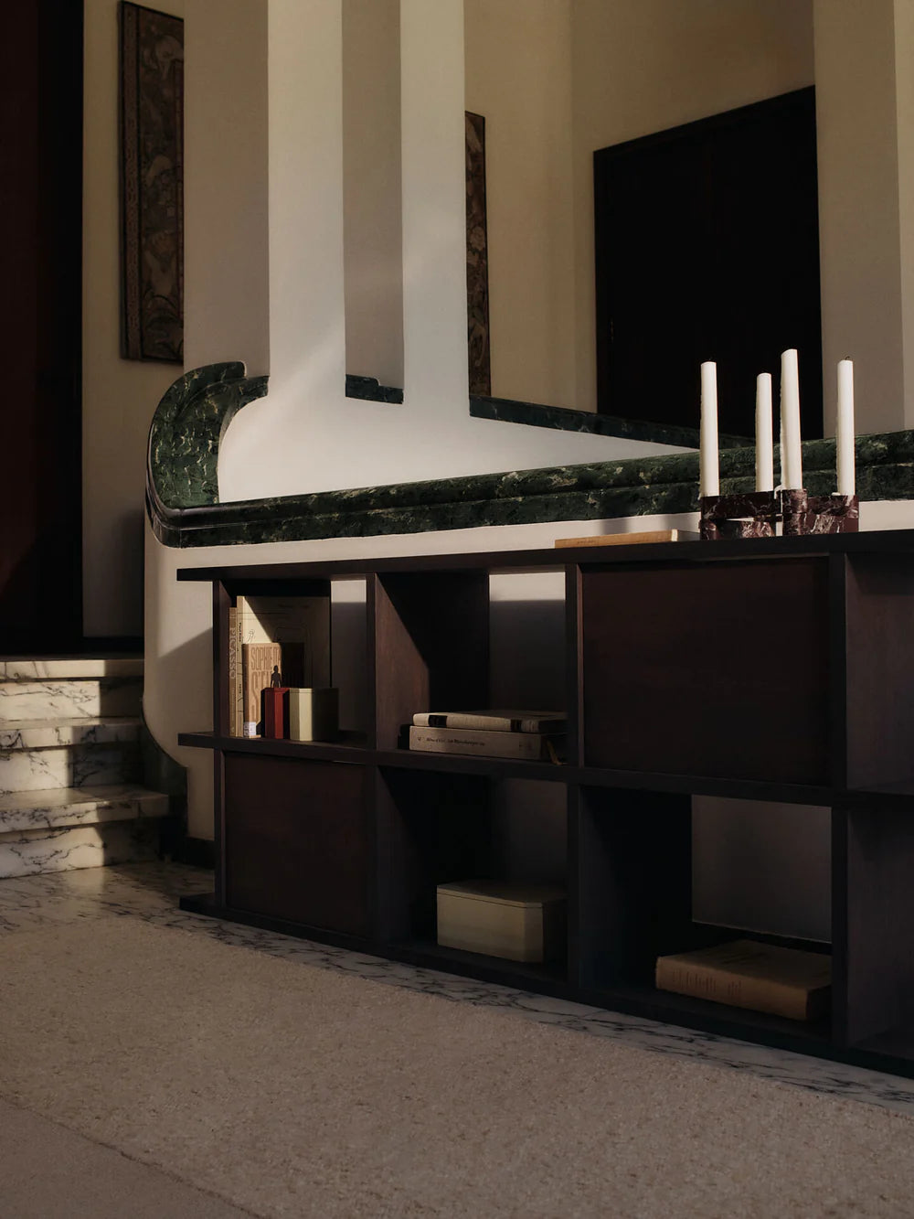 FERM LIVING | KONA BOOKCASE 3X2 - DARK STAINED OAK | $1,659.00