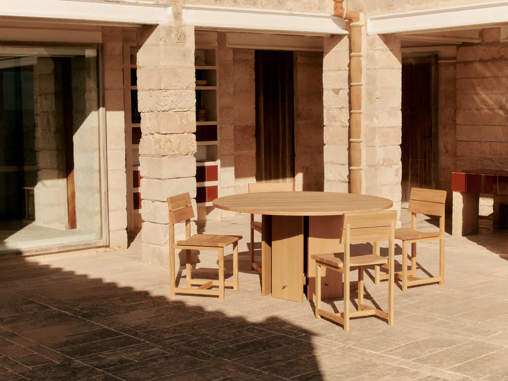 FERM LIVING | AUKKO DINING TABLE - Ø140 | $3,125.00