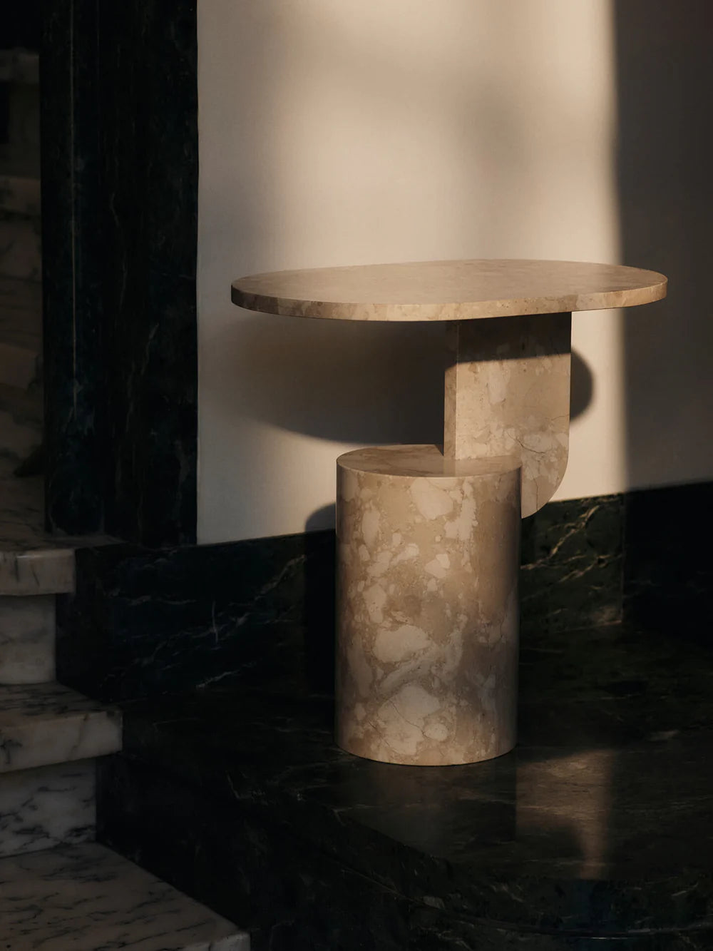 FERM LIVING | INSERT SIDE TABLE - STONE - SAND | $1,759.00