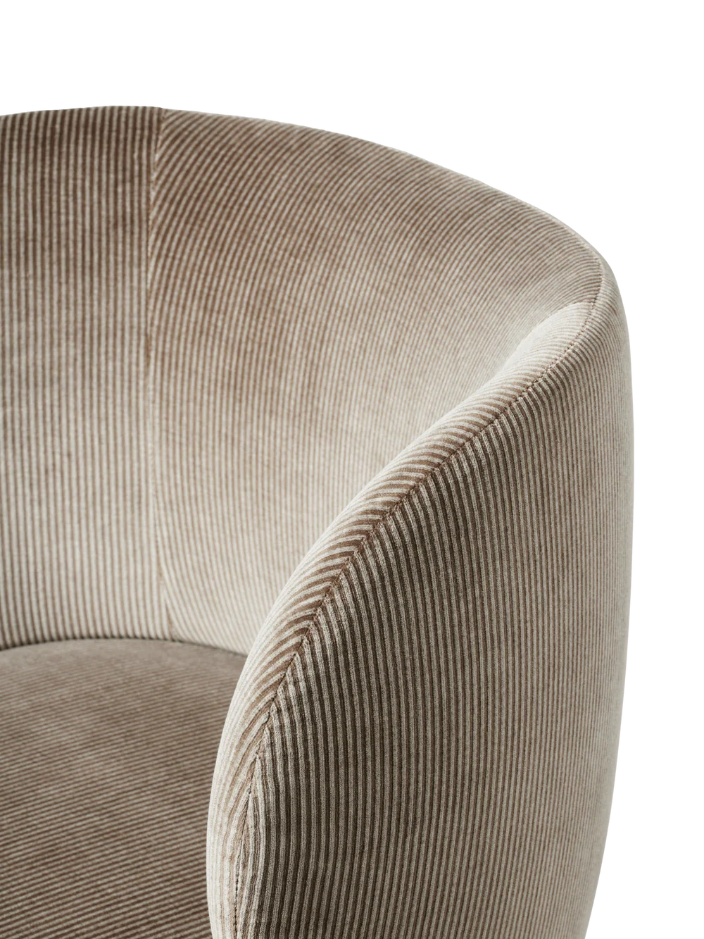 FERM LIVING | RICO DINING CHAIR - SWIVEL - DEVORE VELVET - FLINT GREY | $1,565.00