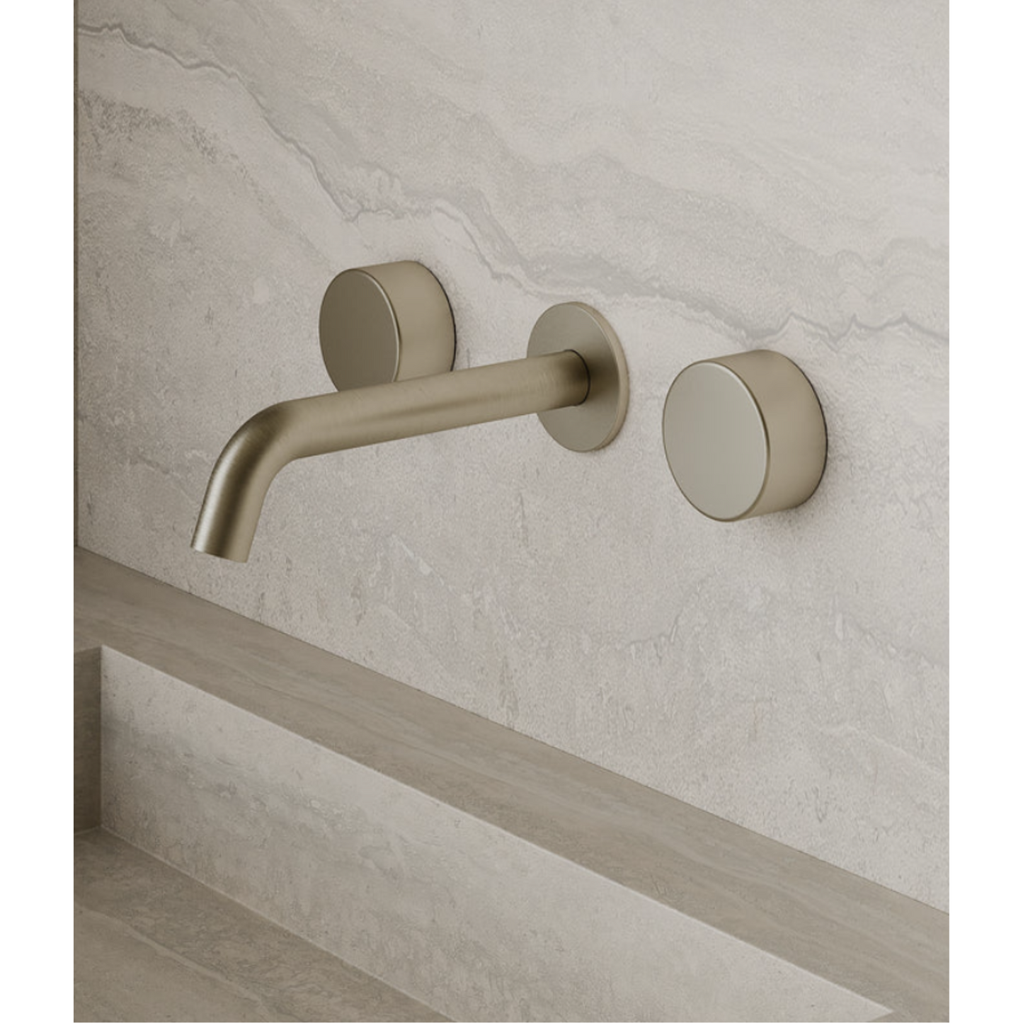 ELEMENTO BATH | CURVED WALL MOUNTED FAUCET | $810.00 - $930.00