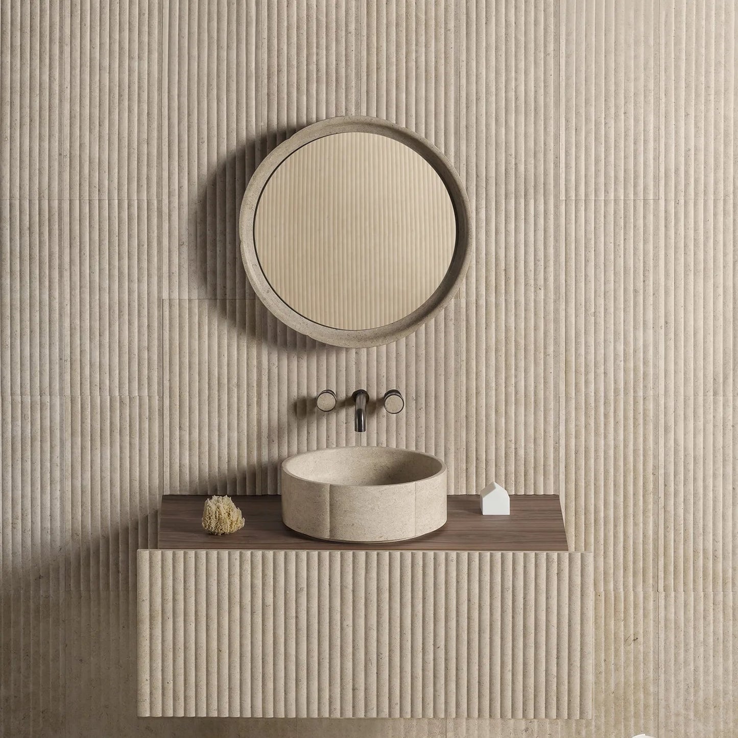 LUCE DI CARRARA | SARTORIALE ROUND SINK | $8,258.49
