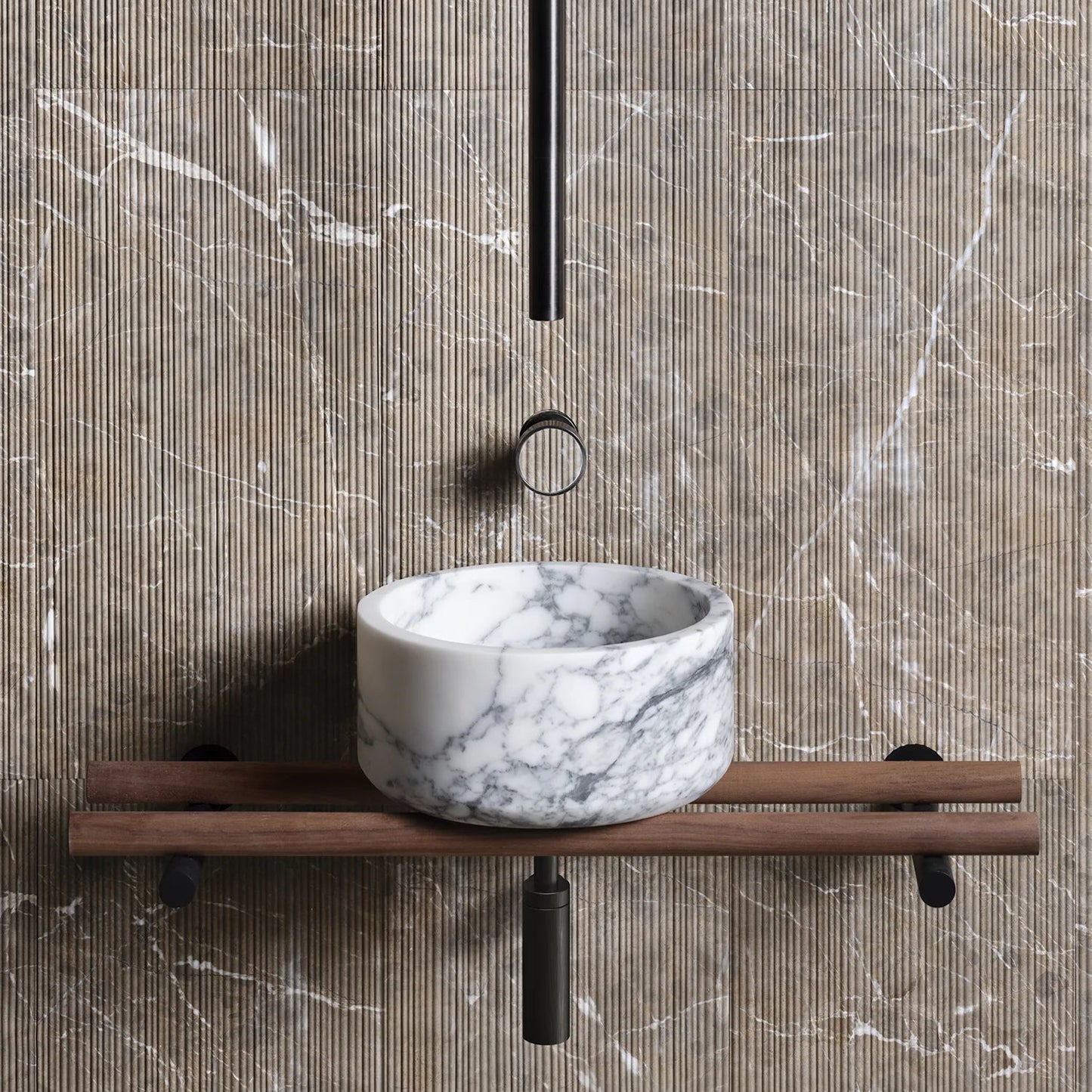 LUCE DI CARRARA | TUBE ROUND SINK | $4,885.56 - $5,932.47