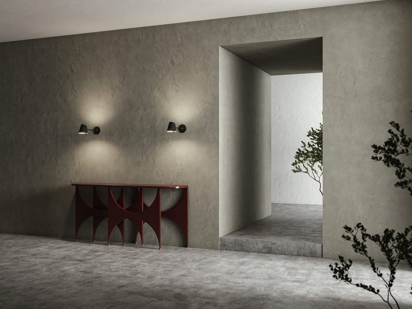 HARTAU WALL SCONCES  BY DARMES - $875.00