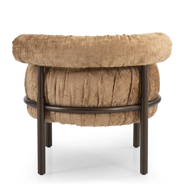 BONBON ROUND BEIGE LOUNGE CHAIR | $3,890.00