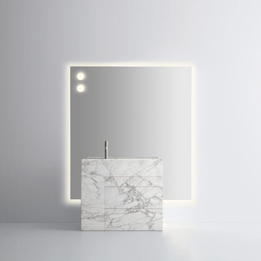 TOUCH 19.02 l washbasin & mirror by NOORTH
