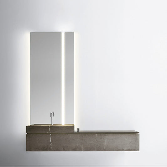 PURO 19.02 l washbasin & mirror by NOORTH