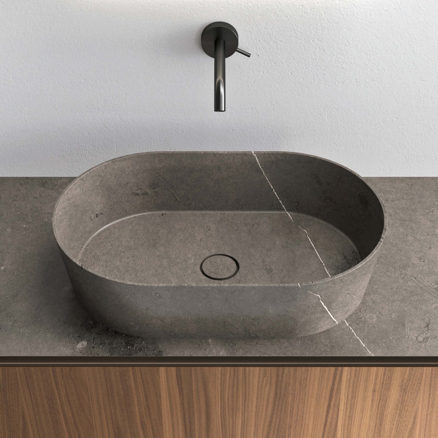 PURO 19.03 l washbasin & mirror by NOORTH