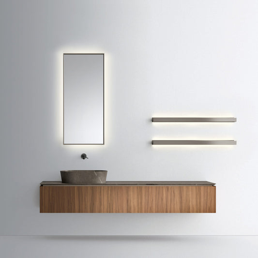 PURO 19.03 l washbasin & mirror by NOORTH