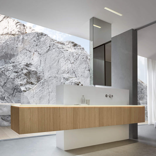 PURO 19.04 l washbasin & mirror by NOORTH