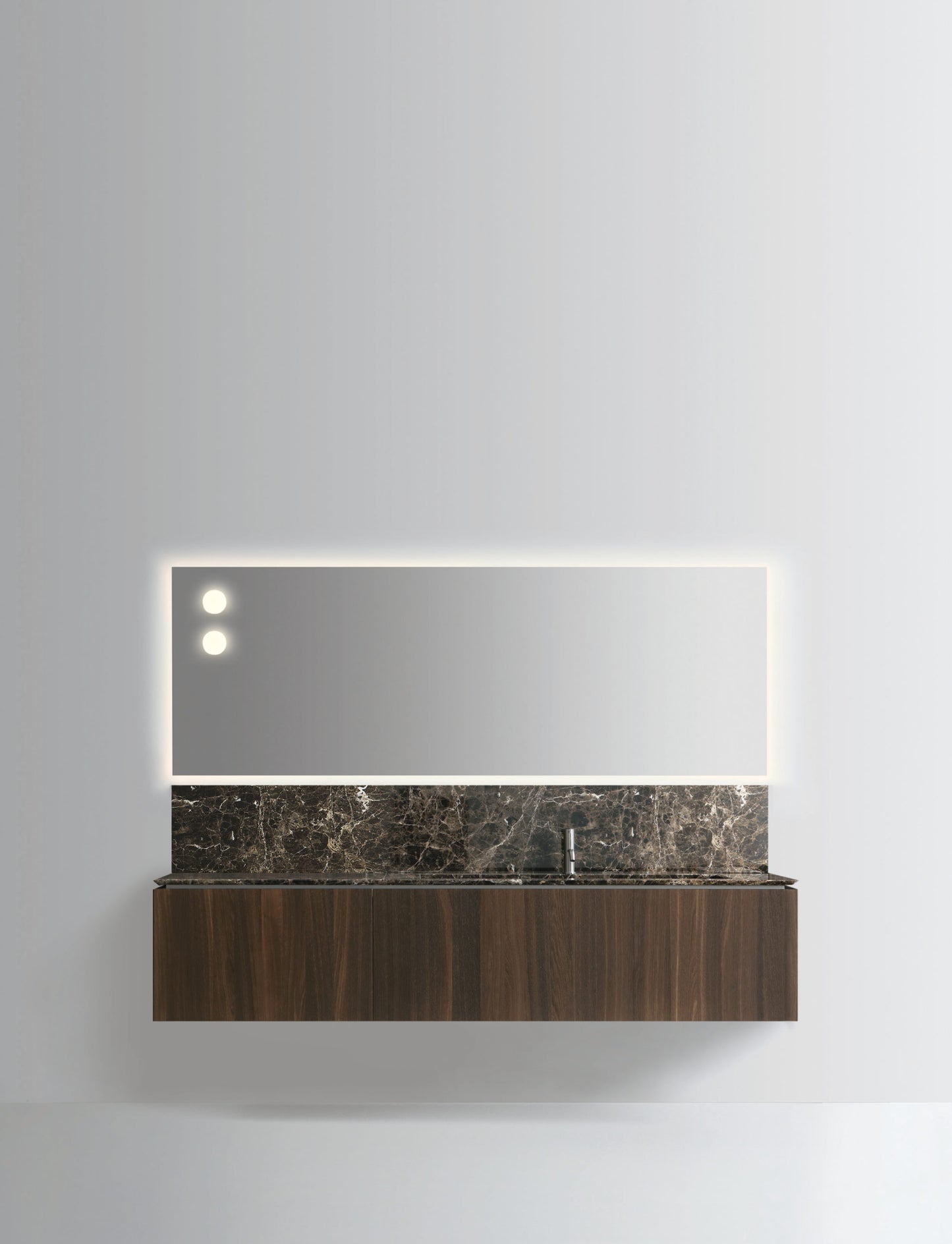 PURO 19.05 l washbasin & mirror by NOORTH