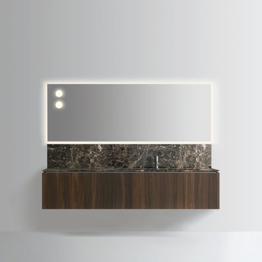 PURO 19.05 l washbasin & mirror by NOORTH