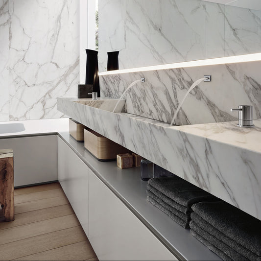 PURO 19.09 l washbasin & mirror by NOORTH