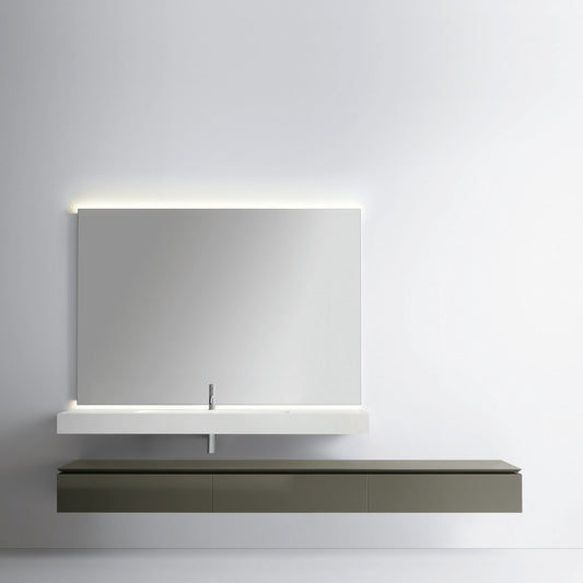 PURO 19.10 l washbasin & mirror by NOORTH