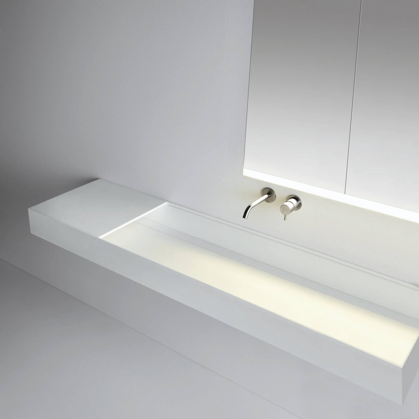 PURO 19.11 l washbasin & mirror by NOORTH