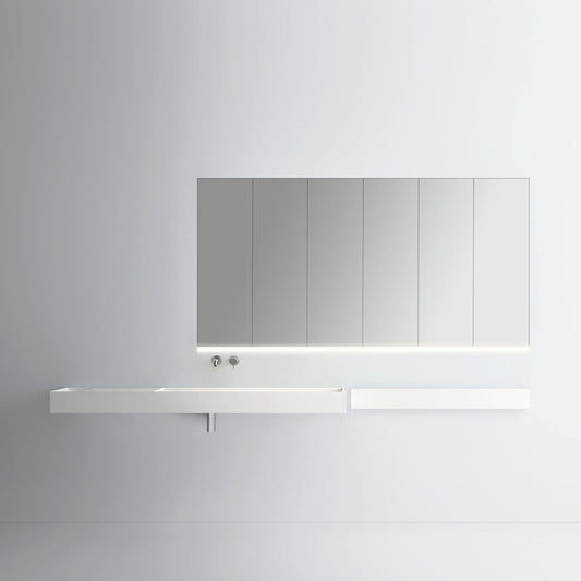 PURO 19.11 l washbasin & mirror by NOORTH