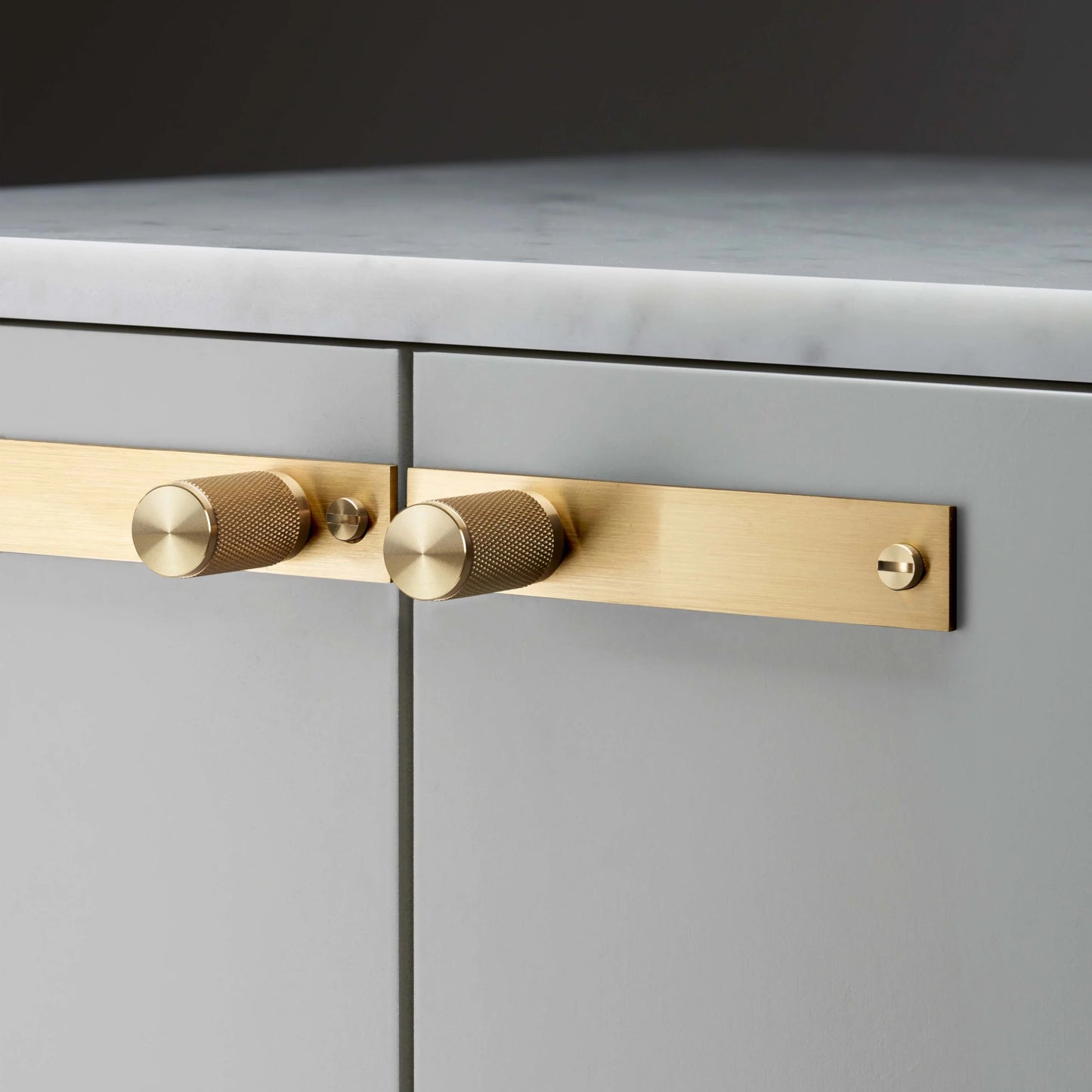 BUSTER + PUNCH | FURNITURE KNOBS - PLATE CROSS - $90-$110