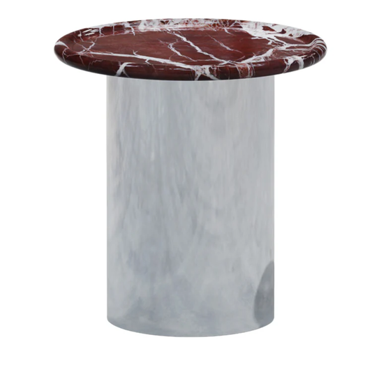 SECOLO | ORBITAE ROUND MARBLE SIDE TABLE | $4,800