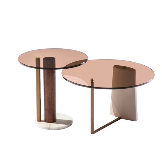 CARPANESE | RIALTO SIDE TABLES SET - $3,300.00 - $3,675.00