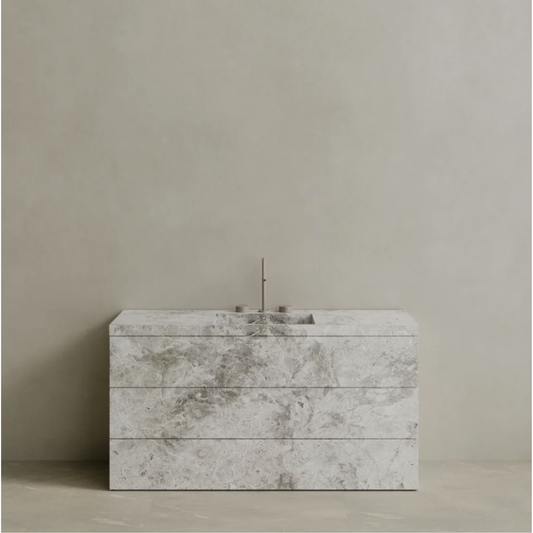 ELEMENTO BATH | SINGLE SINK FREESTANDING MARBLE VANITY | $5,816.00 - $11,520.00