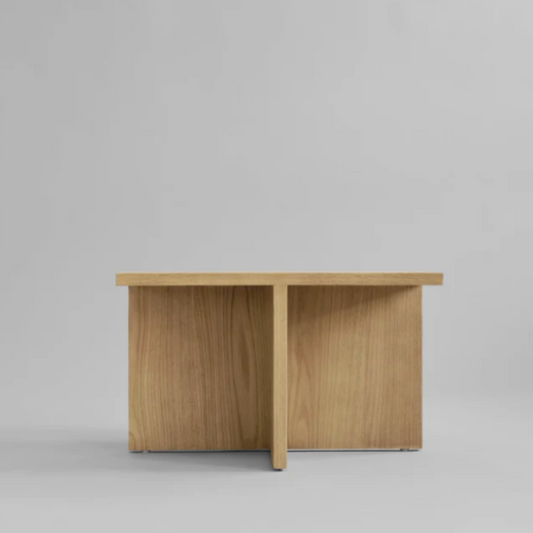 BRUTUS COFFEE TABLE NATURAL OAK I $875.00
