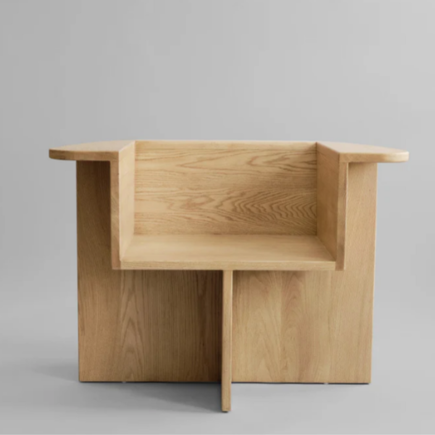 BRUTUS LOUNGE CHAIR NATURAL OAK I $ 2,095.00