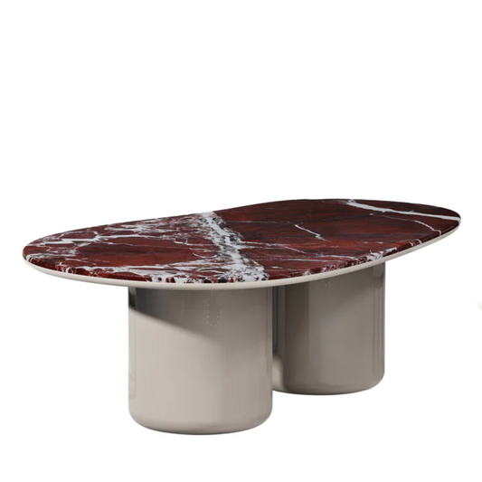 SECOLO | LAGHI MARBLE AND WOOD DINING TABLE | $29,020