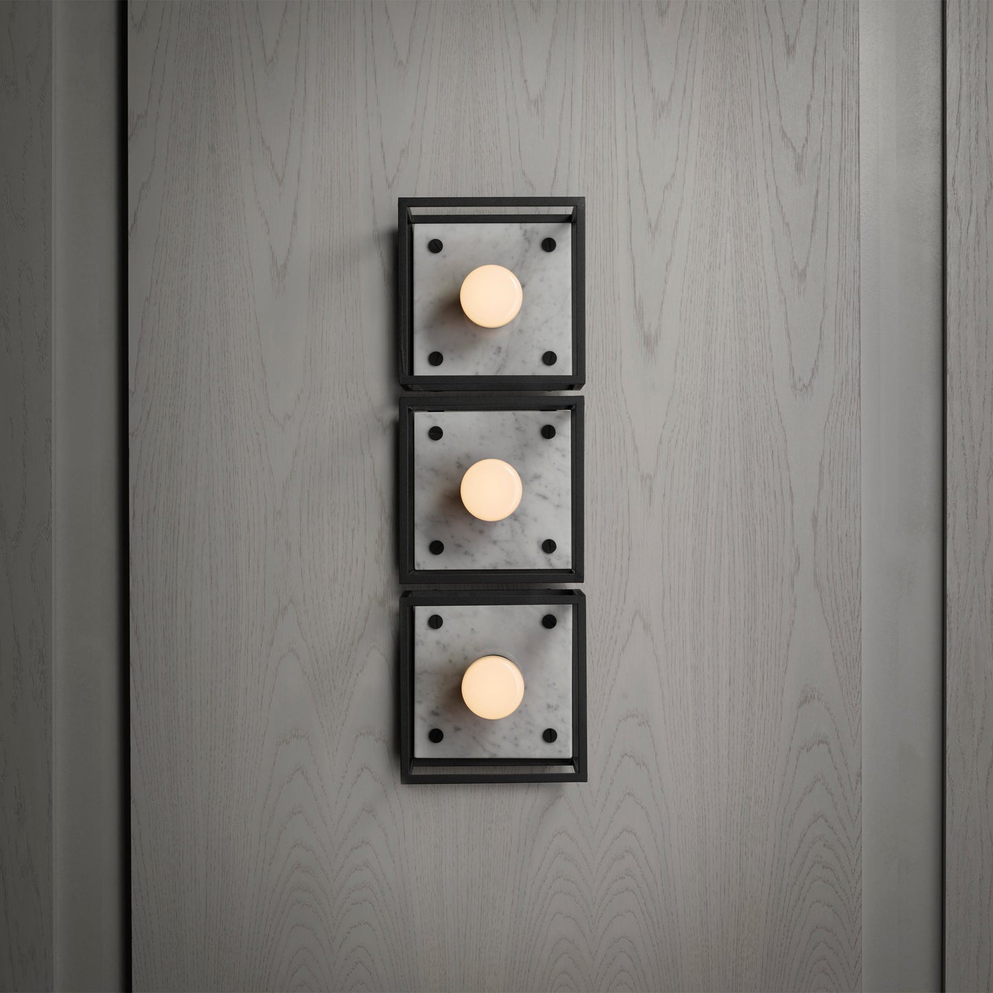 BUSTER AND PUNCH | SMALL CAGE LIGHT WHITE MARBLE - $627