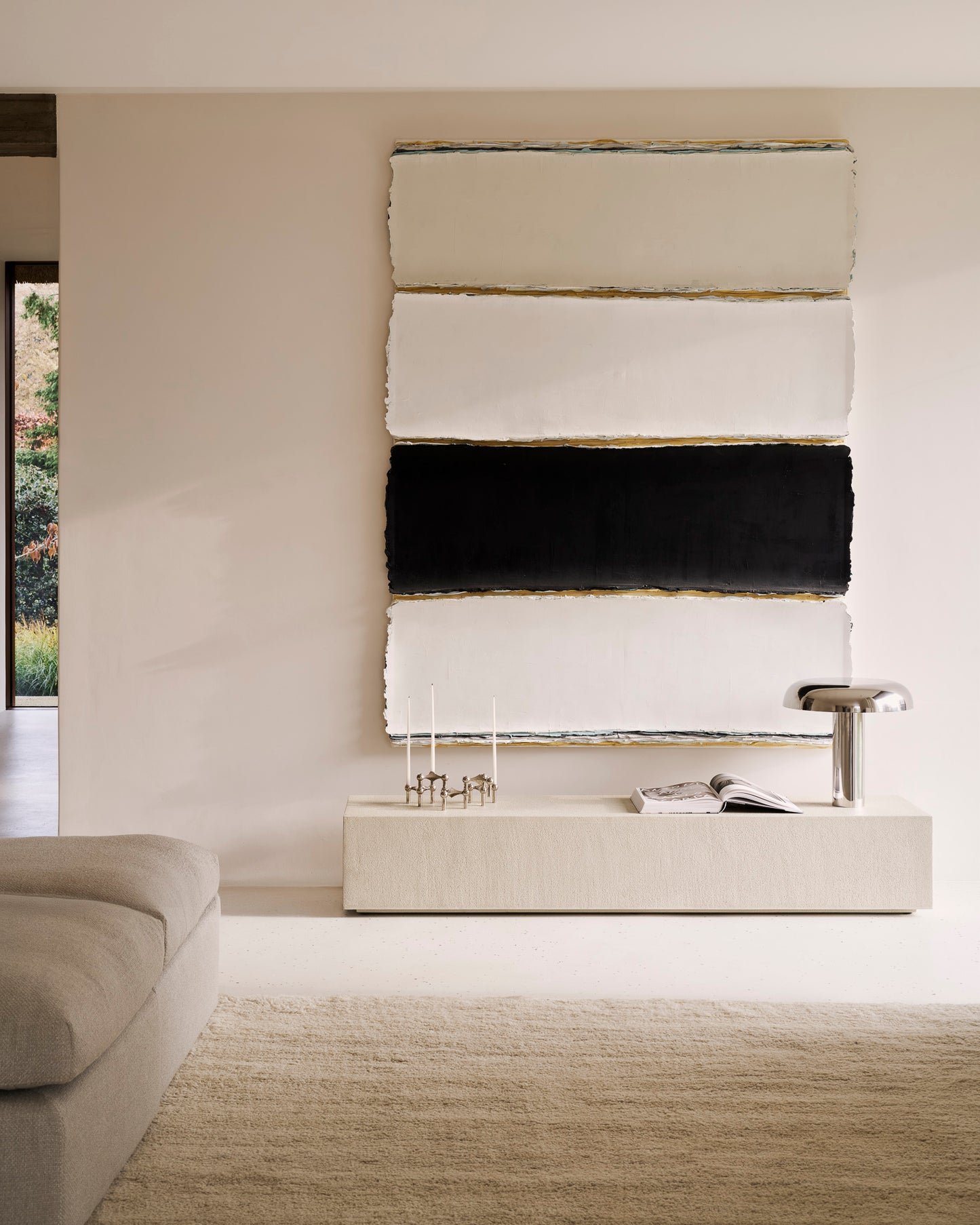 ETHNICRAFT ELEMENTS FLOOR SHELF - MICROCEMENT | $1,579.00