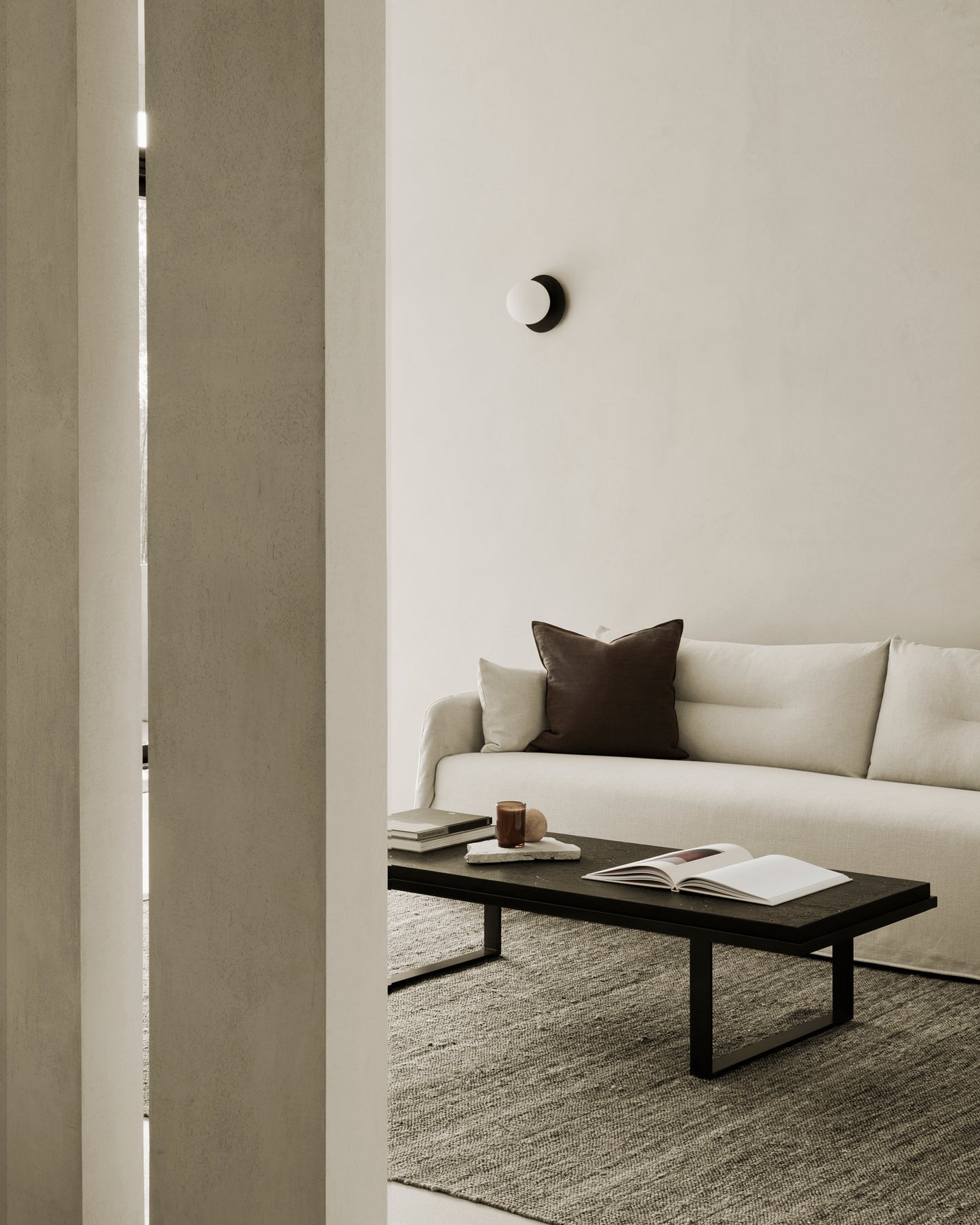 ETHNICRAFT WEAVE SOFA - BONE | $4,109.00