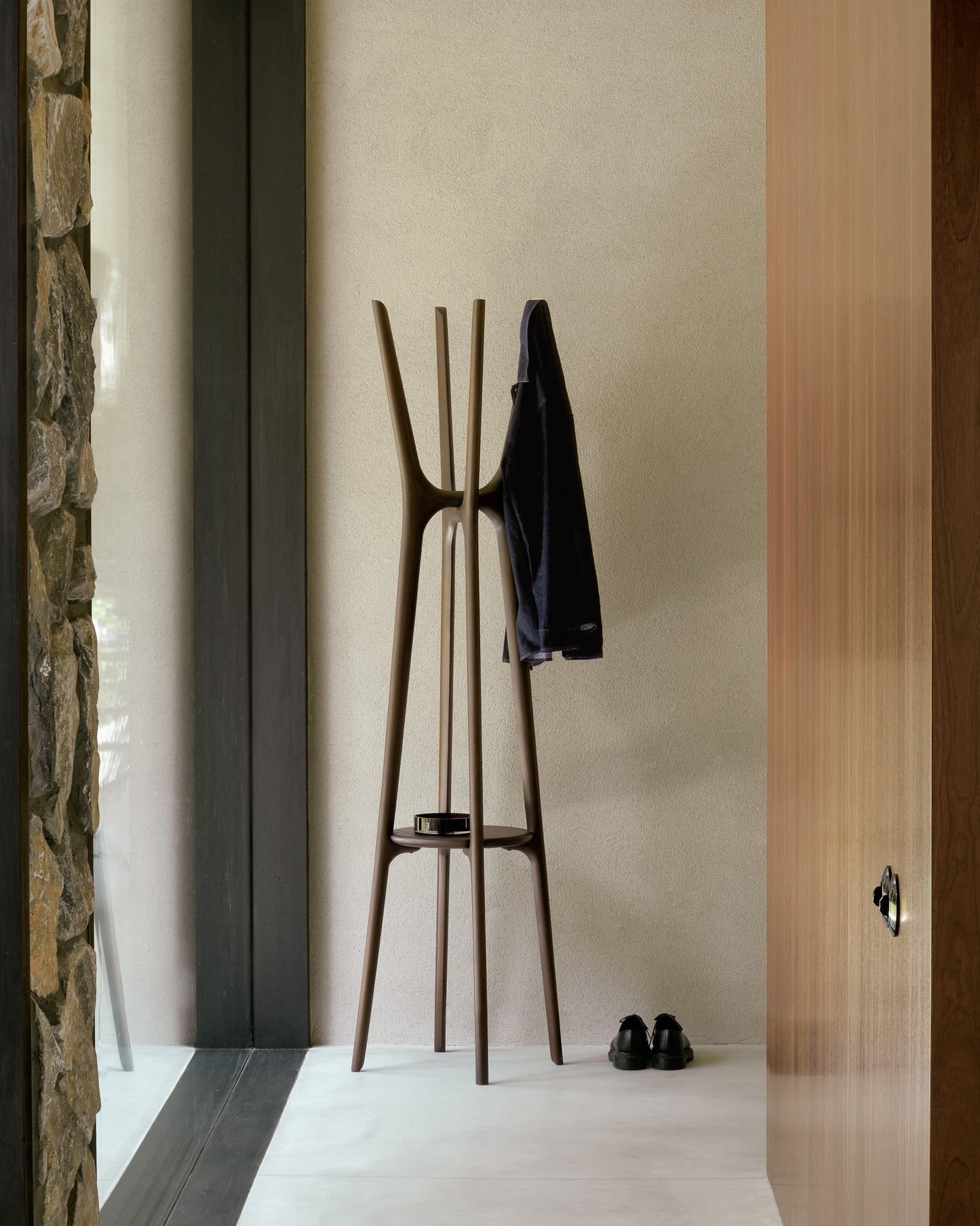 ETHNICRAFT PI COAT STAND - MAHOGANY DARK BROWN | $679.00